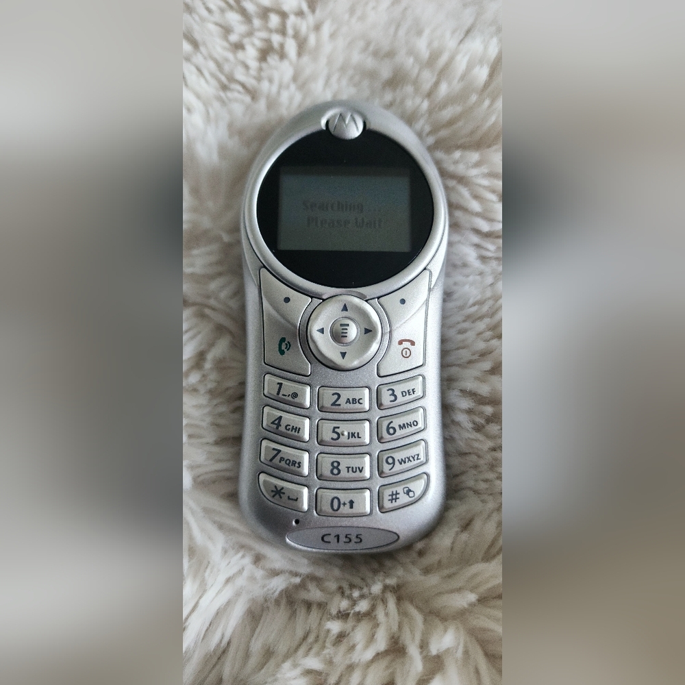 Motorola C155 Silver Mobile Phone